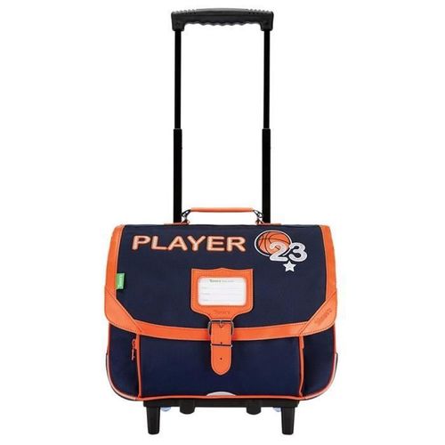 Cartable à roulettes Tann's 38 CM - Les Fantaisies - Collection 2023 Liam