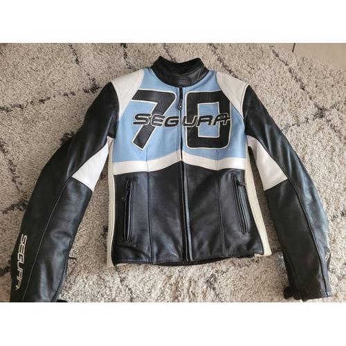 Blouson Cuir Moto Femme Segura T1