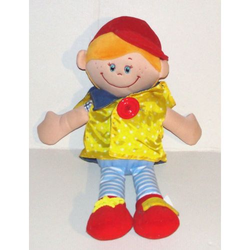 Peluche Garçon Massimo Small Foot Compagny - Doudou Massimo Small Foot 39 Cm