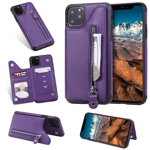 Coque Iphone 11 Pro Max,Etui Pour Iphone 11 Pro Max,Coque En Cuir Pour Iphone 11 Pro Max,Convient A Etui La Iphone 11 Pro Max,Violet