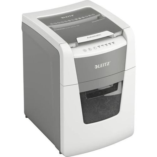 Leitz, Destructeur De Documents Automatique Iq Small Office 100, Coupe Croisée, Din P4, 100 Feuilles, 34 Litres
