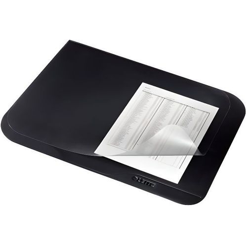 Leitz Sous Main 400*530 Mm Noir Avec Rabat