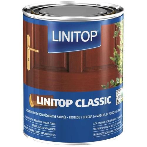 Lasure satinée acajou - linitop classic - 1 L