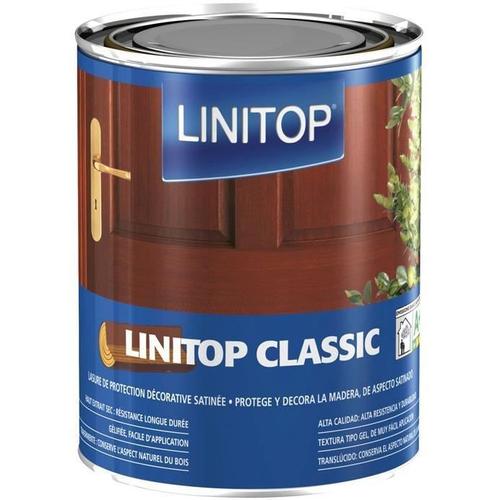 Lasure satinée acajou - linitop classic - 2.5 L