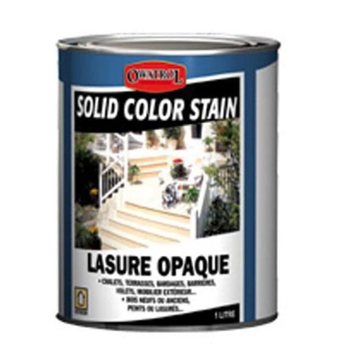 Solid Color Stain - Lasure opaque pour bois ext?