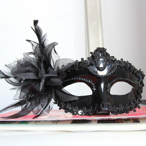 Masque Vénitien De Fête De Danse En Diamant À La Mode, Cosplay Plume Fleur De Carnaval De Mariage, Costume De Spectacle, Masque Sexuel Pour Femme