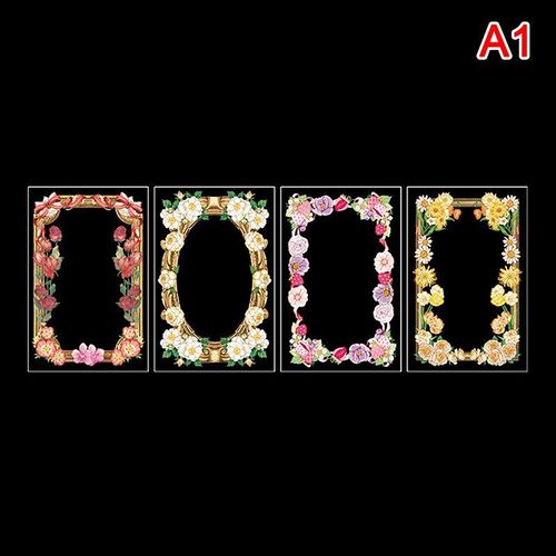 Autocollants Botaniques Vintage, Étiquette Décorative, 8 Pièces/Sac, Littérature Esthétique, Papillon, Pour Tenir Compte De La Main, Matériel