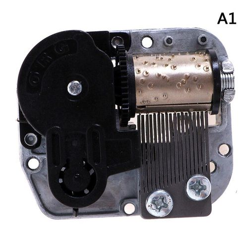 Boîte À Musique Mécanique À Monter Soi-Même, 1 Pièce, Mouvement Musical, Vis, Clé En Argent, Environ 50g, Décoration Artisanale Pour La Maison