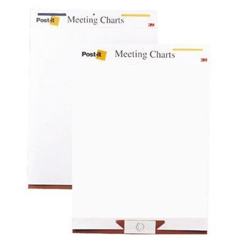 Bloc Meeting Chart 3m Uni - Paquet De 2