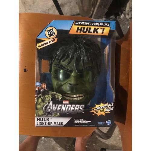 Masque Hulk Avengers Light Up