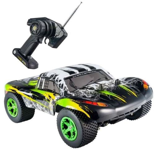 Buggy 4x4 Radiocommande Noire Et Flammes-Autre
