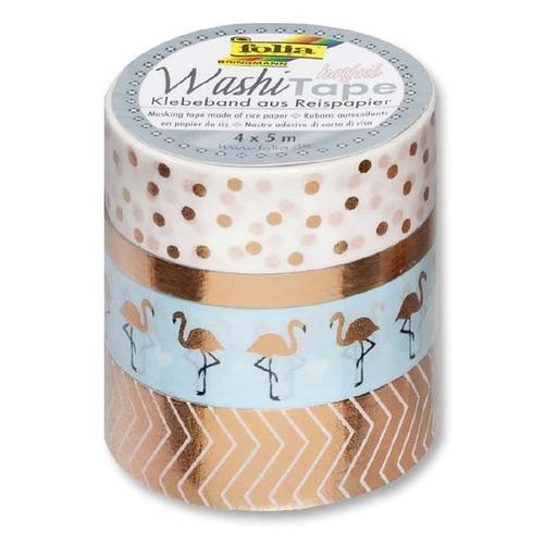 Masking Tape Lot De 4 Rouleaux Cuivre