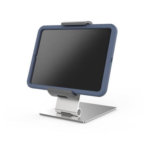 Durable 893723 Tablette Support de tablette pour plateaux avec manchon 7-13 pouces, pivotant à 360°, argent-anthracite