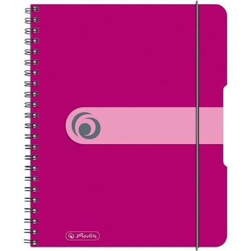 Cahier À Spirales Easy Orga To Go, A5, Framboise