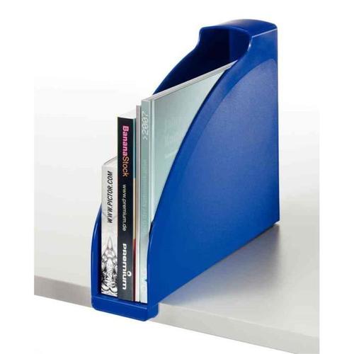 Porte-Revues Plus,Format A4, En Polystyrène, Bleu