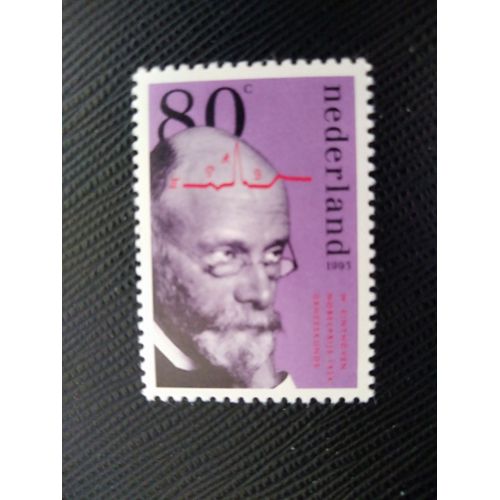 Timbre Pays Bas Yt 1450 Willem Einthoven (Médecine, 1924) 1993 ( 050906 )