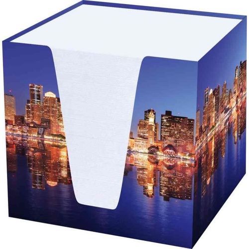 Support Bloc-Notes Skyline, Carton Rigide,