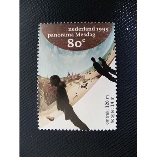 Timbre Pays Bas Yt 1497 Réouverture Du Musée Mesdag 1995 ( 050906 )