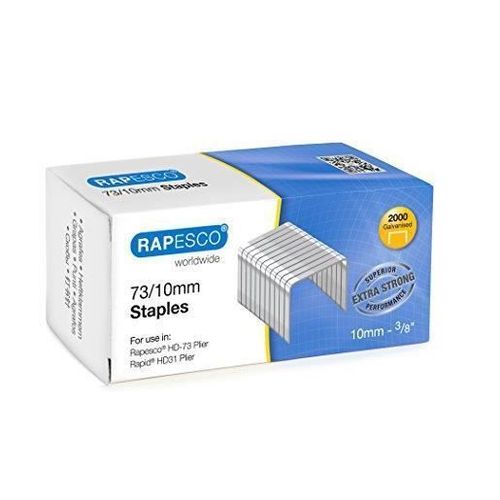 Boite De 2000 Agrafes 73/10 Mm Galvanisées