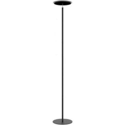 Unilux Lampadaire Led Leddy, Variateur, Noir 0,000000 Noir