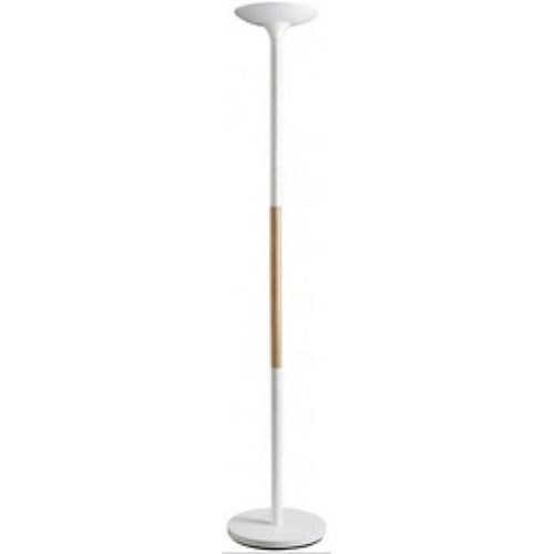 Unilux Unilux Lampadaire Led Pryska, Variateur, Hêtre/Blanc Noir Noir Noir