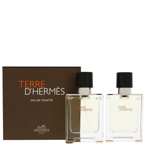 Set Terre Hermes - Eau De Toilette - 2 X 50ml - Vaporizador 