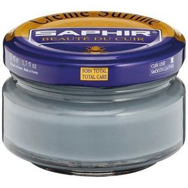 Cirage Crème Surfine Pommadier Saphir 50 Ml Gris Élephant