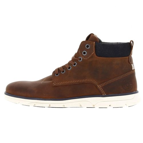 Chaussures Basses Cuir Ou Simili Jack And Jones Jfwtubar Leather Brandy Sn Marron 2007000036617