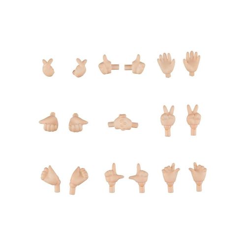 Original Character - Accessoires Pour Figurines Nendoroid Doll Hand Parts Set 02 (Almond Milk)