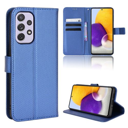 Coque Samsung Galaxy A73 5g,Etui Pour Samsung Galaxy A73 5g,Coque En Cuir Pour Samsung Galaxy A73 5g,Convient A Etui La Samsung Galaxy A73 5g,Bleu