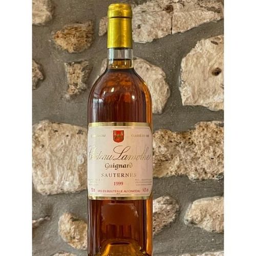 Vin Blanc, Sauterne, Château Lamothe Guignard 1999