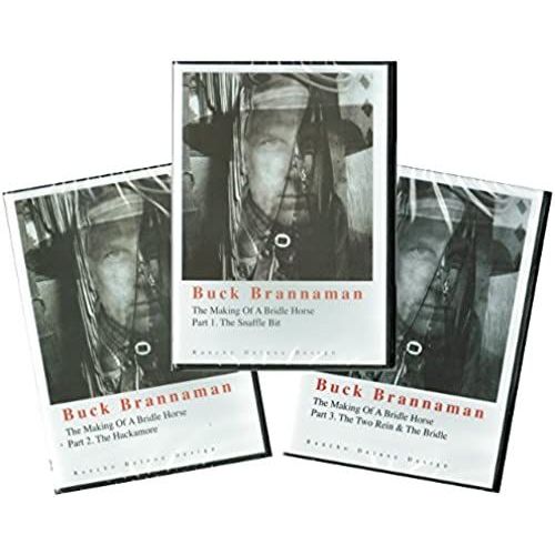 Buck Brannaman ; The Making Of A Bridle Horse Part 1-3 : The Complete 3 Dvd Set