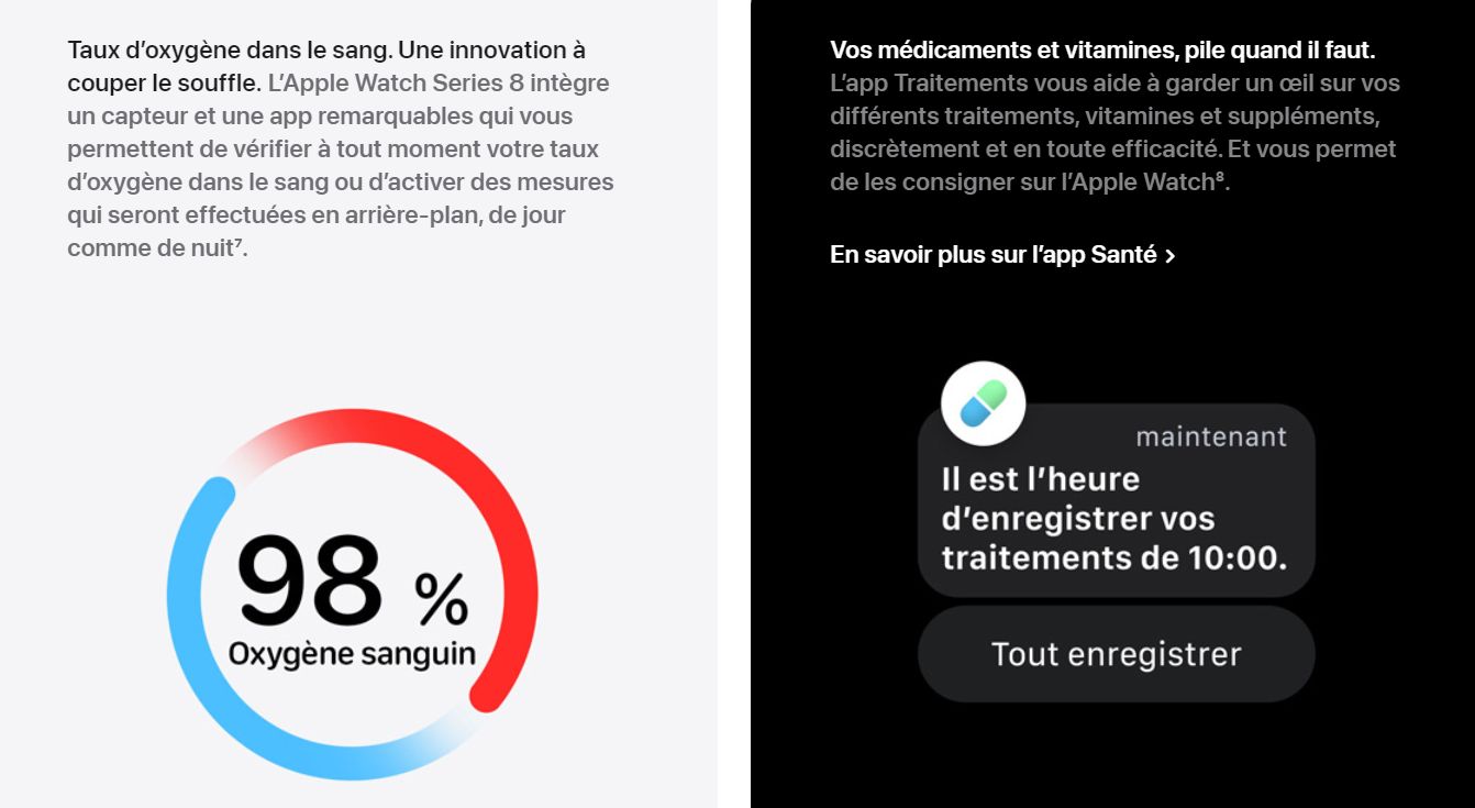 Apple Watch Series 8 GPS + Cellular, boîtier Acier inoxydable or 45mm avec Boucle Milanaise Or image 1 | Rakuten