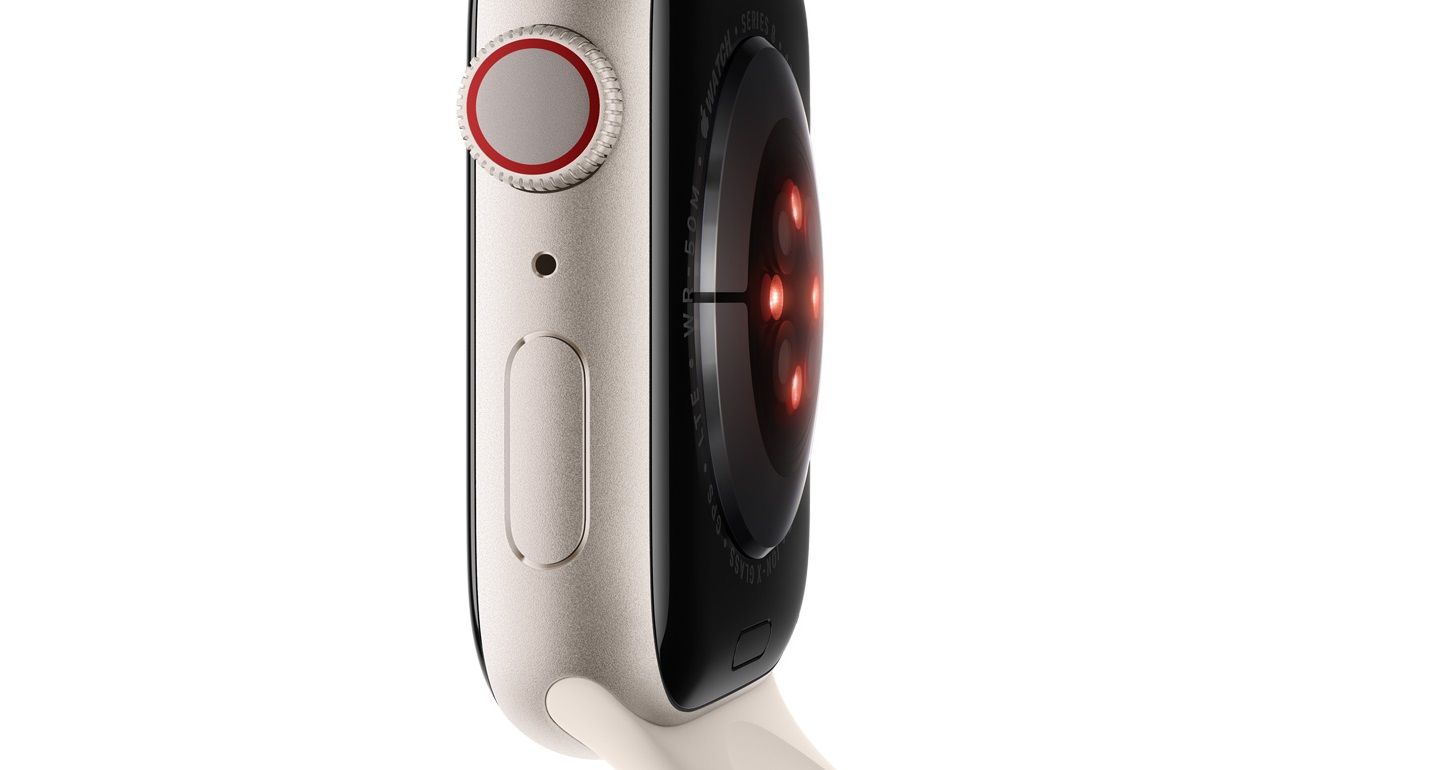 Apple Watch Series 8 GPS + Cellular, boîtier Acier inoxydable or 45mm avec Boucle Milanaise Or image 2 | Rakuten