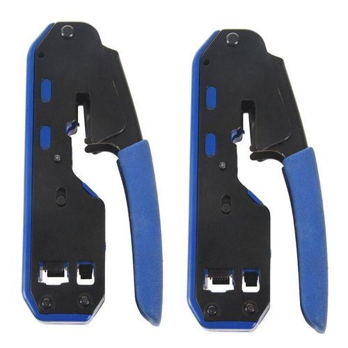 Pince à dénuder le câble réseau, pince à sertir 2X, pour connecteur Rj45 Cat6 Cat5e Cat5 Rj11 Rj12