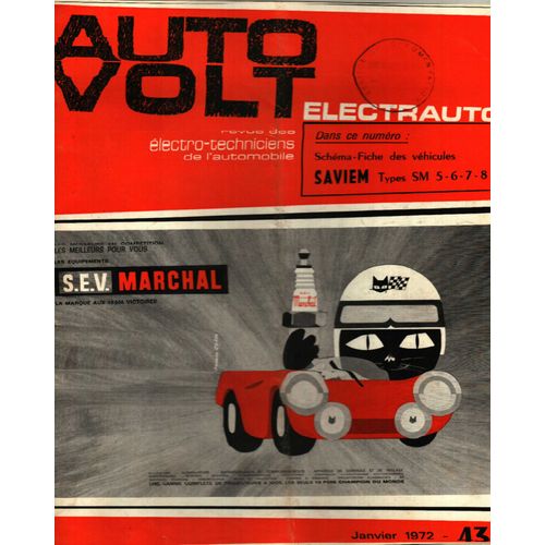 Auto-Volt N°434 Janvier 1972 Saviem Type Sm 5-6-7-8