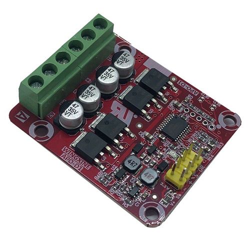 Contrôleur de vitesse à double canal 10 axes 2, moteur à balais cc à trois fonctions, contrôleur de vitesse ESC 5V-24V, double fente d'entraînement, APO-D1
