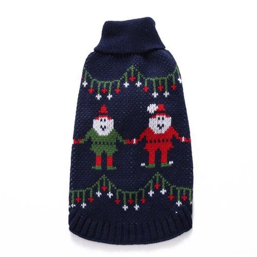 Pull De Noël À Col Roulé Pour Chien Et Chat, Tricot Chaud Pour Les Vacances, Nouvelle Collection