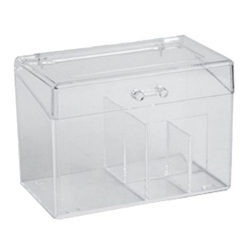 Boîte de rangement de cosmétiques en plastique anti-poussière, boîte de rangement de coton-tige/coton-tige/Instrument de beauté avec couvercle rouge à lèvres
