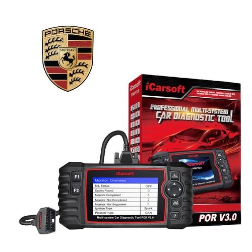 Icarsoft Por V3.0 | Valise Diagnostic Automobile Compatible Spéciale Porsche | Obd2 | Outil Diag Puissant