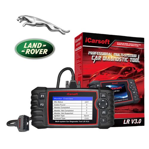 Icarsoft Lr V3.0 | Valise Diagnostic Automobile Compatible Spéciale Pour Land Rover Et Jaguar | Obd2 | Outil Diag Puissant