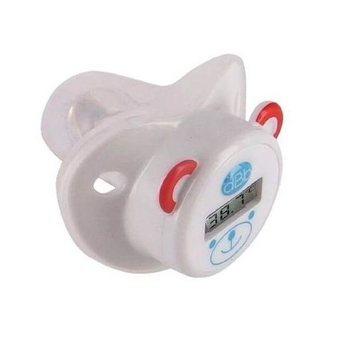 Thermomètre Sucette Téterelle Silicone Blanc - Dbb Remond