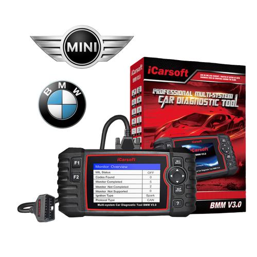 Icarsoft Bmm V3.0 | Valise Diagnostic Automobile Compatible Pour Bmw Et Mini | Obd2 | Outil Diag Puissant