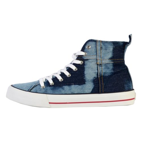 Basket Montante Lacets Desigual Beta Travel Patch