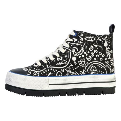 Basket Montante Lacets Desigual Crush Arte