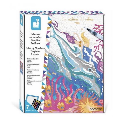 Peinture Au Numero Dauphins Janod