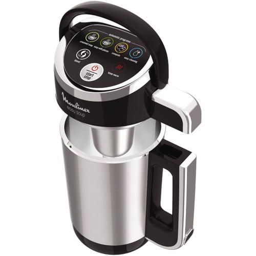 Moulinex Easy Soup LM841810 - Soupière - 3 litres - 1 kWatt - noir / argent