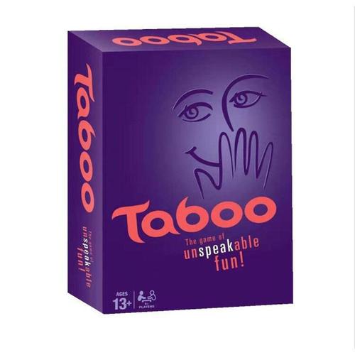 Taboo Game Jeu De Société Familial Classic Hourglass Timing