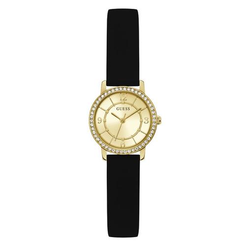 Guess Melody Montre Femme Acier Dor? Silicone Noir Gw0469l3