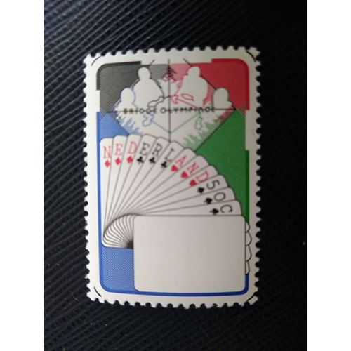 Timbre Pays Bas Yt 1133 Olympiade De Bridge, Valkenburg 1980 ( 040906 )